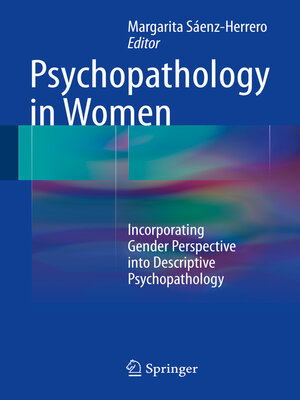 cover image of Psychopathology in Women